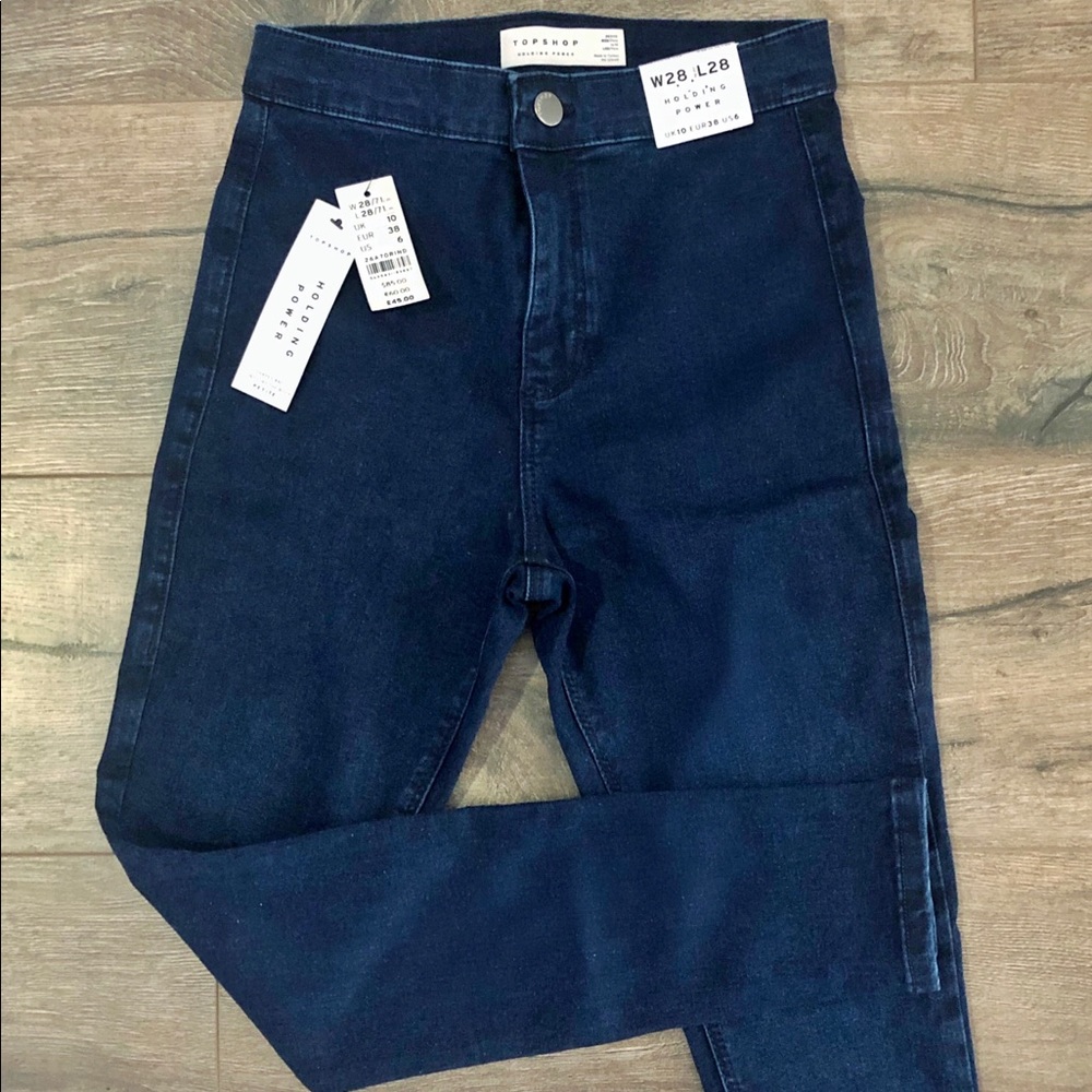 Topshop Petite Indigo Joni Skinny Jeans